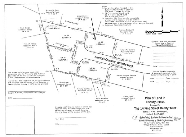 Amelia's Crossing Plan